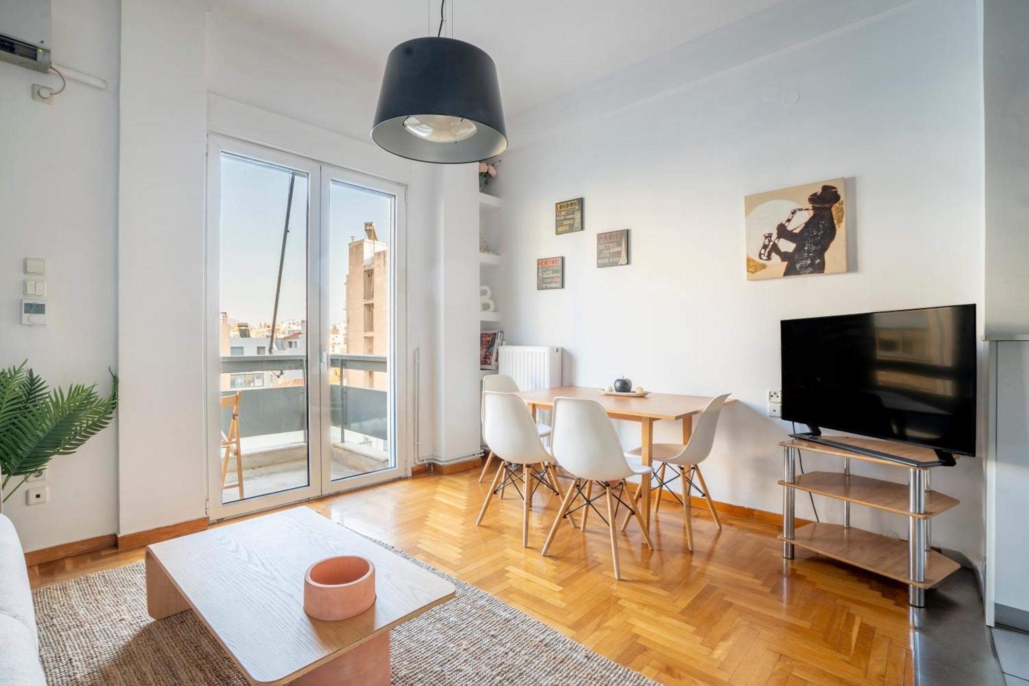 Casa Acropolis - Amazing 2Br Apt In Koukaki Atene Esterno foto